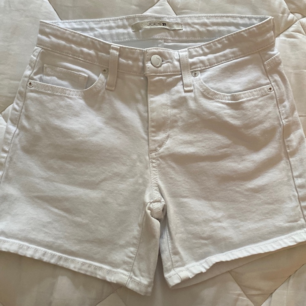 Joes White Jean shorts
